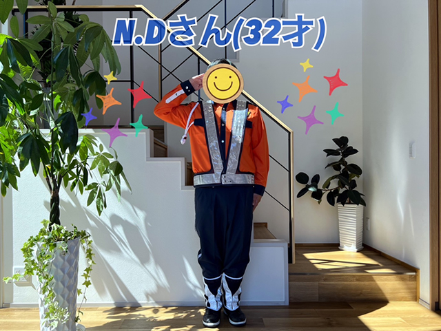 2024年9月の新人警備員（N.D）さん